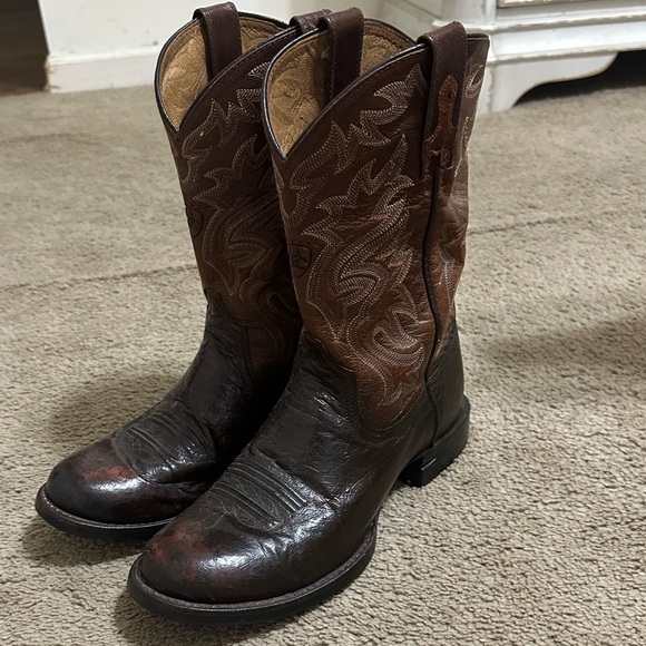 Ariat Dark Brown Western Cowboy Boots